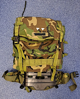 US MOLLE II Large Field Pack WOODLAND 