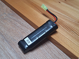 Nunčakové + obdélníková Ni-MH Airsoftová baterie 1100mAh