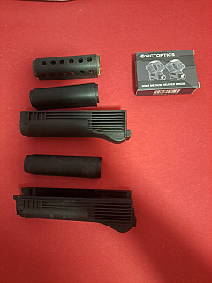 Predpažbia AK74 AK105, montážne krúžky