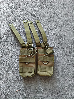 Sumka na 4 zásobníky olive 