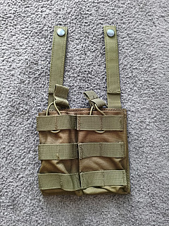 Sumka na 2 zásobníky olive