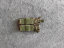 Sumka na 2 ks pistolových zásobníku olive 