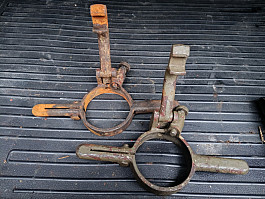 Vybavení do lehkého opevnění - bunkr - řopík - madla/držadla k periskopu