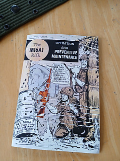 Manuál pro pušku M16A1 (reprint)