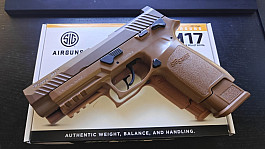 SIG Sauer P320 M17 Coyotee Vzduchová pistole