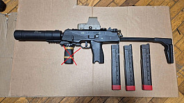 KWA MP9 + 3 zásobníky a tlumič