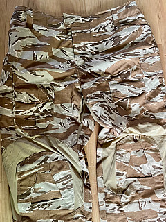 Desert tiger stripes vel xl