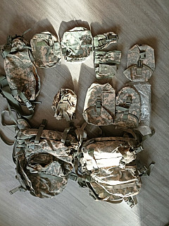 Us Army výstroj, gear Molle UCP