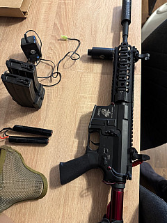 Airsoftová zbraň SA-V02 ONE™ SAEC™ - černá, Specna Arms, SA-V02