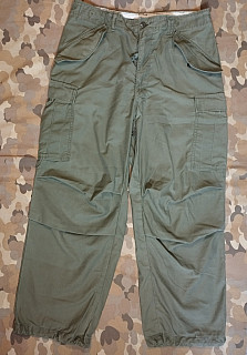 US army M65 kalhoty Winfield 1974