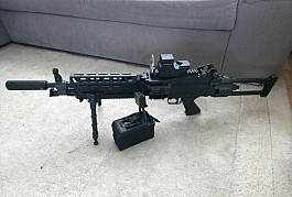 Kulomet SSR249 Novritsch a příslušenství 