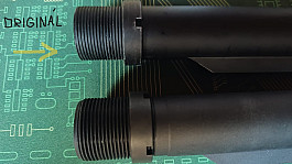 TM MWS, VFC,  WE, GHK  [Guns Modify] Full CNC 6 Position Buffer Tube