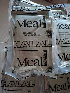 US army MRE HALAL 