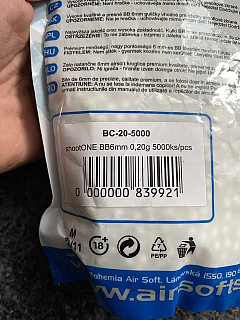 Kuličky SHOOTONE (shitone) 0.20g