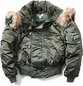 originál Aljaška N2B N-2B parka US