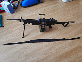 A&K M249 MKI, CNC mechabox 