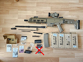 WE Masada GBB + spousta dílů