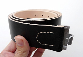 Německý kožený opasek Wehrmacht Luftwaffe WH