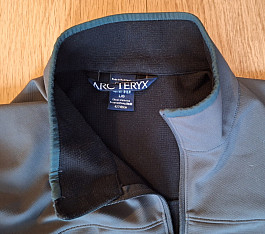 Softshell bunda Arc’teryx, šedá, L, použitá