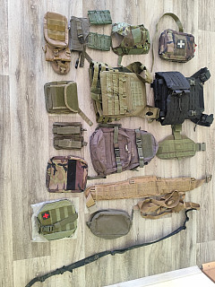 přebytky AK, VSR 10 a výstroj