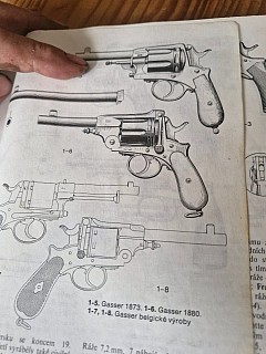 Stary revolver Gasser 1880