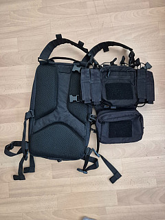 HELIKON Training Mini Rig (TMR)® - Černá + integrovaný batoh