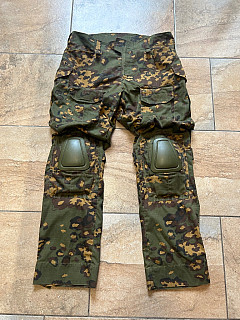 Taktické kalhoty v maskování partisan
