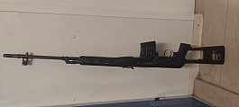 Airsoft SVD dragunov a Beretta M92 s příslušenstvím 