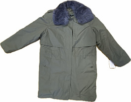 Kabát zimní AČR vz. 97 s vložkou a límcem 194/96-100 originál AČR s lodičkou vz. 97 s hodností a znakem ZDARMA + hodnostní označení