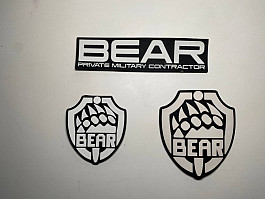 Našivky PMC BEAR z Tarkovstore