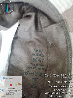 AČR klobouk VZ. 95 Desert 