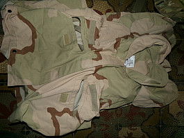 US Army PASGT OBAL na vestu 3D COVER VEST 3 COLOR DESERT WDL  U.S.