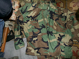 US ARMY M 65 US M65 BUNDA COLD WEATHER WDL Woodland 