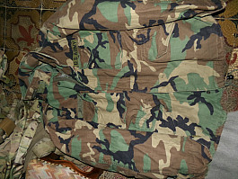 US ARMY M 65 US M65 BUNDA COLD WEATHER WDL Woodland