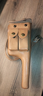 Kožené pouzdro Mauser C96