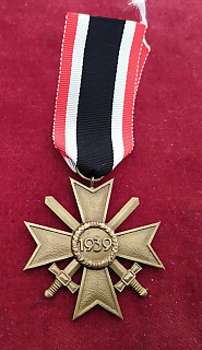 Originál záslužný kříž z meči 2. třídy 