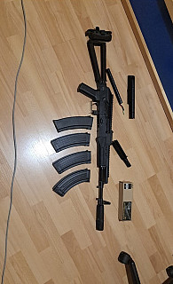 Airsoft AKS 101 Cyma CM040 celokov 