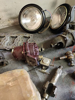 Náhradní díly na GAZ 69 A- štábák a B lavičák