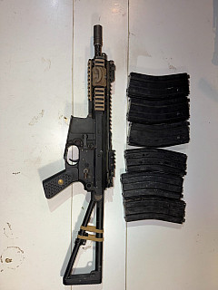 WE KAC PDW 8“ GBBR + 6 zásobníků