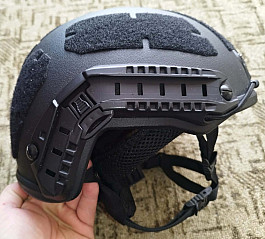 Balistrická kevlarová přilba černá