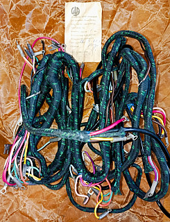 Volha 21 - elektroinstalace - ORIGINÁL 