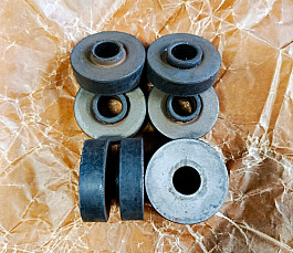 Gaz 69 - silentbloky přídavné převodovky - ORIGINÁL 