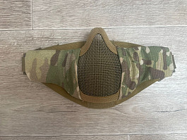 Maska na airsoft STRIKE - tvarovatelná - zelená