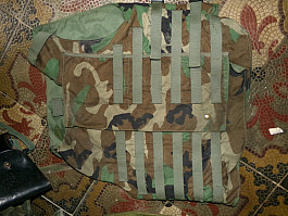 US Army WDL WOODLAND  vesta IBA molle II Interceptor body armor
