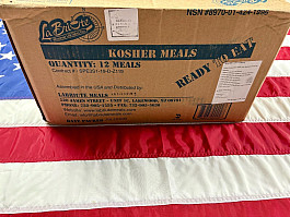 Vojenská jídla KOSHER US MRE - 12x kusů v balení