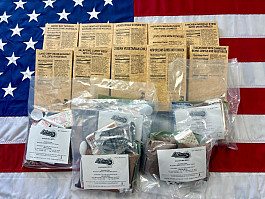 Vojenská jídla KOSHER US MRE - vlastní výber výběr z Menu 1 - 12