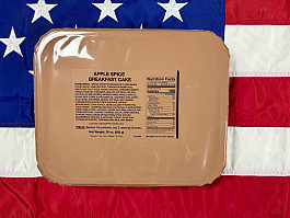 Vojenský koláč MRE-USA Apple Spice Breakfast cake