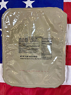 US ARMY MRE 18 porcí - Potravinová dávka - Sweet potato casserole