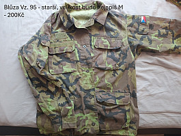 Oblečení Vz. 95 - Info uvedeno na fotkách