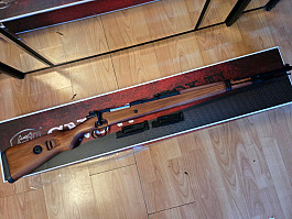 Snow wolf k98 dřevo 